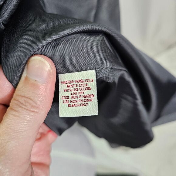 JM Collection Charcoal Gray One Button Blazer Jacket Size 10 - Picture 11 of 11